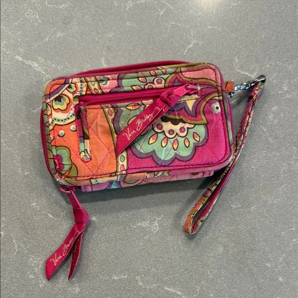 Vera Bradley Pink Wallet - Picture 1 of 5